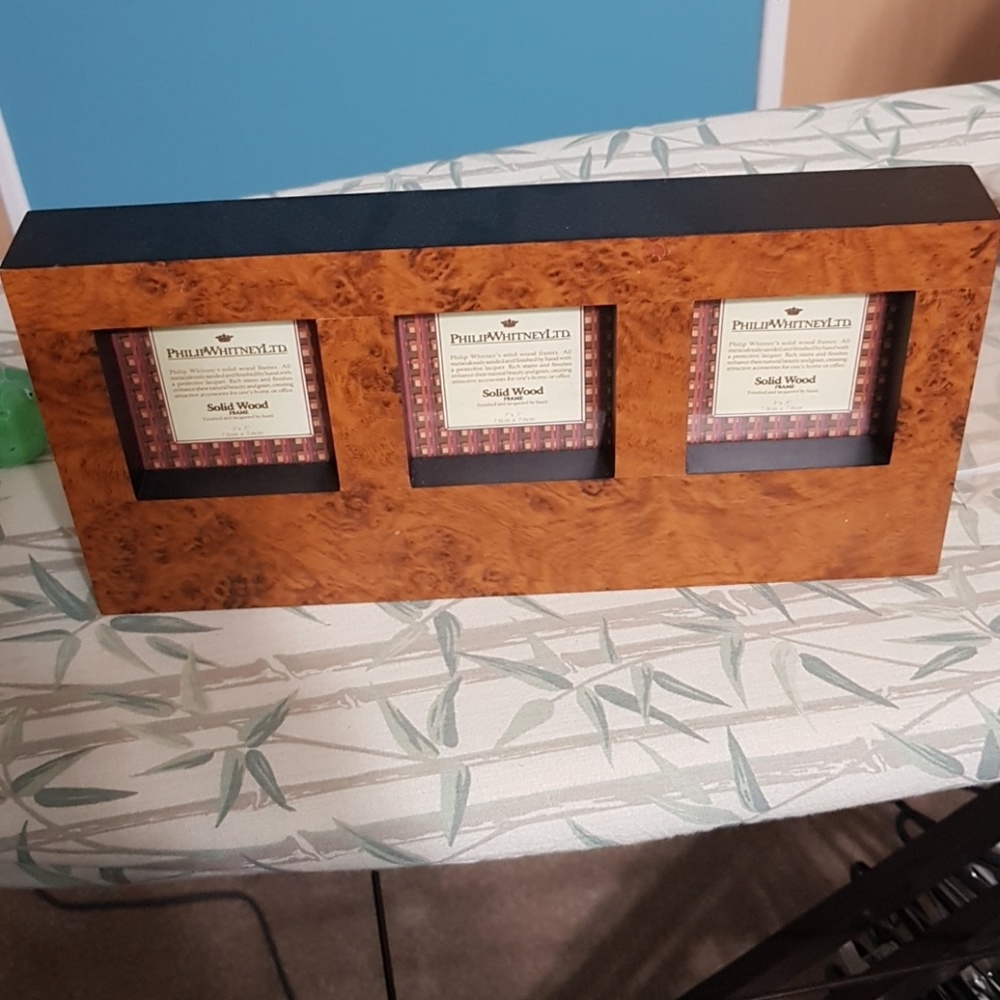 Phillip Whitney wooden framed picture frame